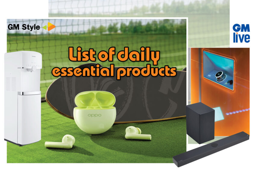  List of daily essential products      