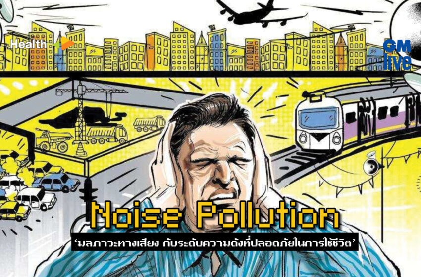  Noise Pollution มลภาวะทางเสียง กับระดับความดังที่ปลอดภัยในการใช้ชีวิต