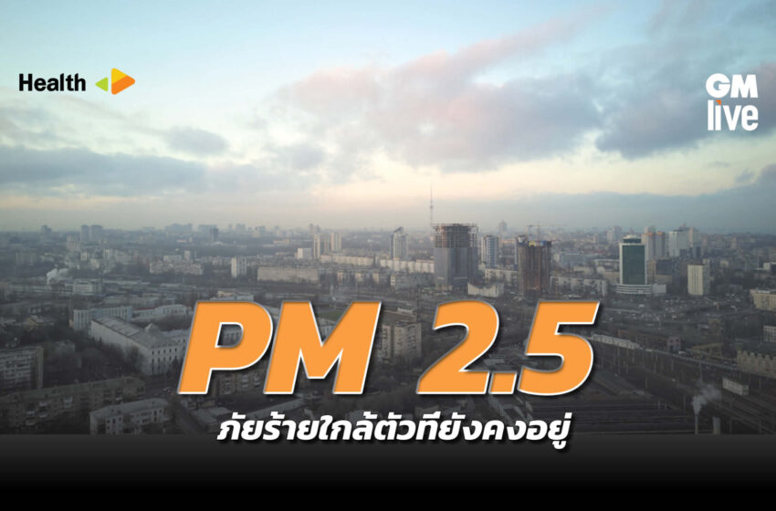 PM 2.5 ภัยร้ายใกล้ตัวที่ยังคงอยู่