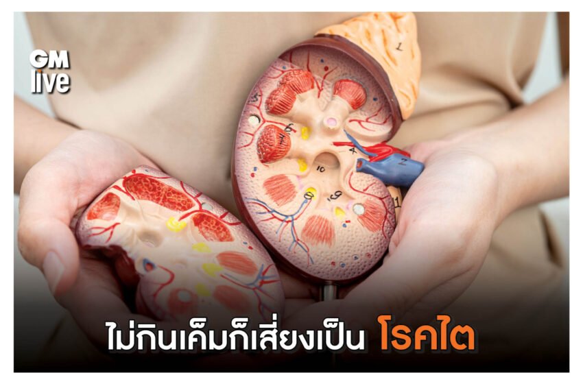  เรื่องที่ต้องรู้ !! ไม่กินเค็มก็เสี่ยงเป็นโรคไต